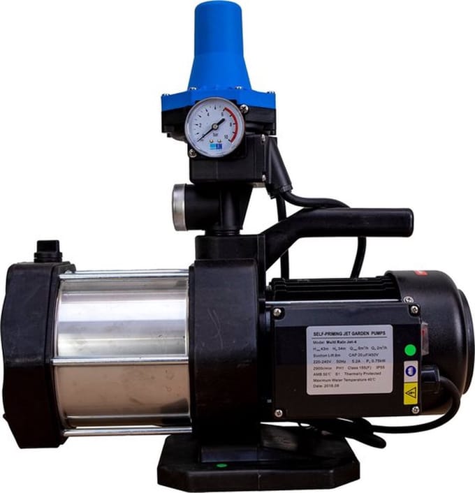 Hydrofoorpomp MULTI RAIN JET 5 met presscontrol, geruisloos
