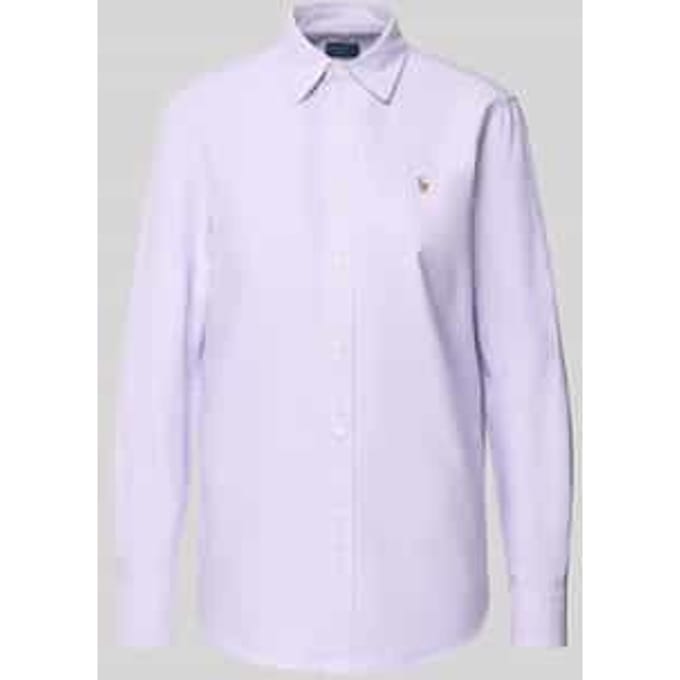 Overhemdblouse met knoopsluiting