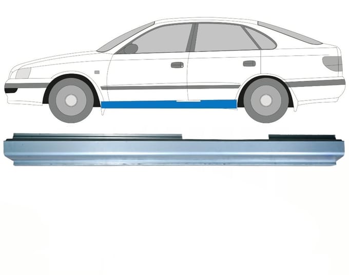 Reparatie dorpel voor Toyota Carina E 1992-1997 / Links