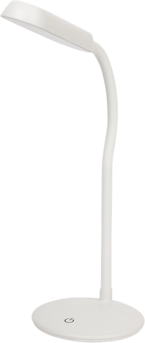 LED Bureaulamp Wit - Dimbaar - Snoerloos - Oplaadbaar - USB-C - Kantelbaar - Verstelbaar - Tafellamp - Warmwit
