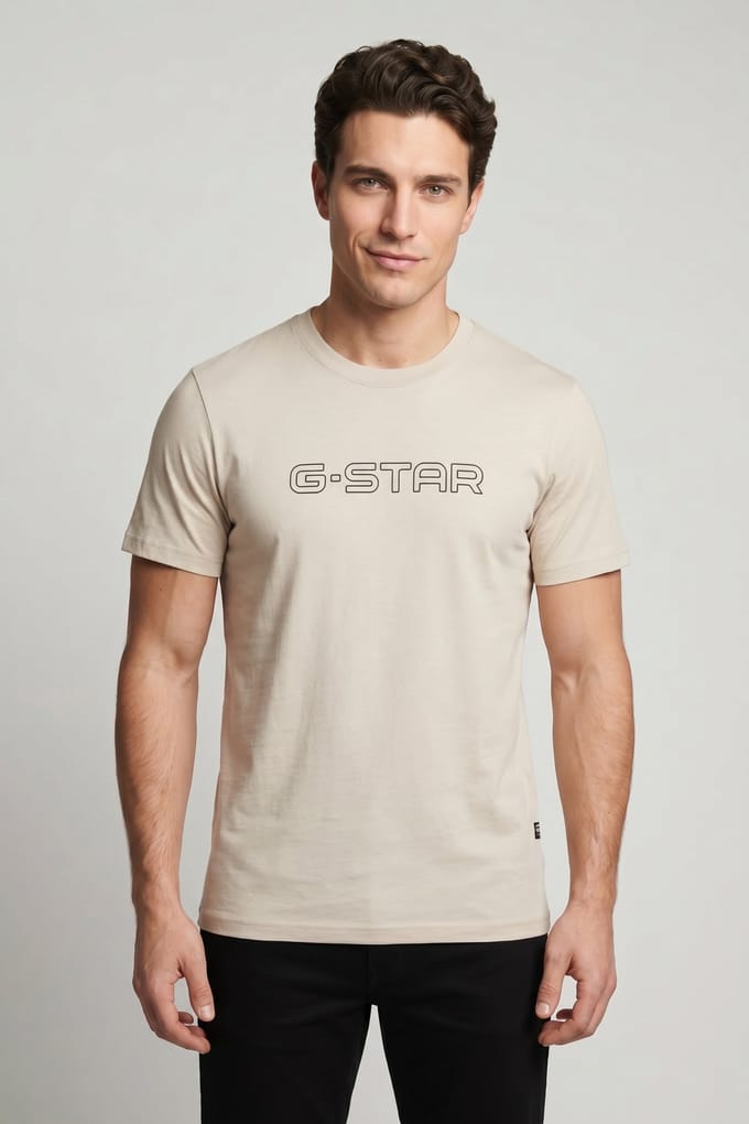 G-Star  Slim R T S/s White Taglia: M | Magliette basic Outlet | Uomo | Bianco