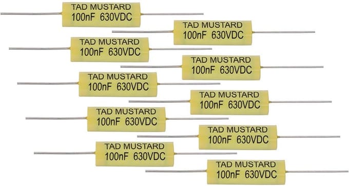 TAD VMC100/10  Mustard condensator 0.100 µF, 10-pack