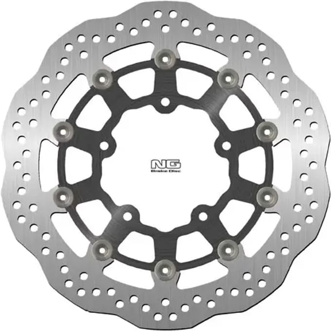 Golfremschijf voor motorfiets NG Brake Disc DIS1058XG