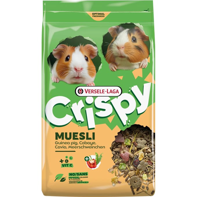 Versele-Laga Crispy Muesli Cavia’s - 2 x 2,5 kg