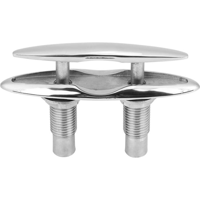 6  Boot Schip Meertouw Dok Netjes Klamp 316 Roestvrij Staal Dubbel Dek Duw Trek Kabel Bout white