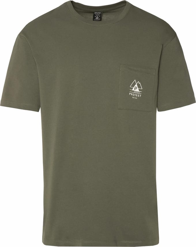 Protest Isiah – T shirt Heren – Korte mouwen – Ronde hals