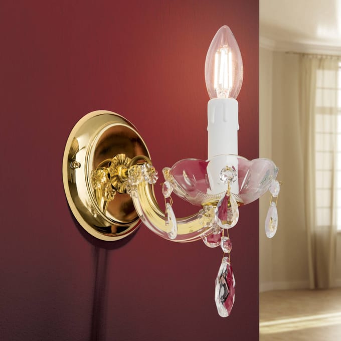 ORION Wandlamp Marie Claire, kristalglas, 1-lamp