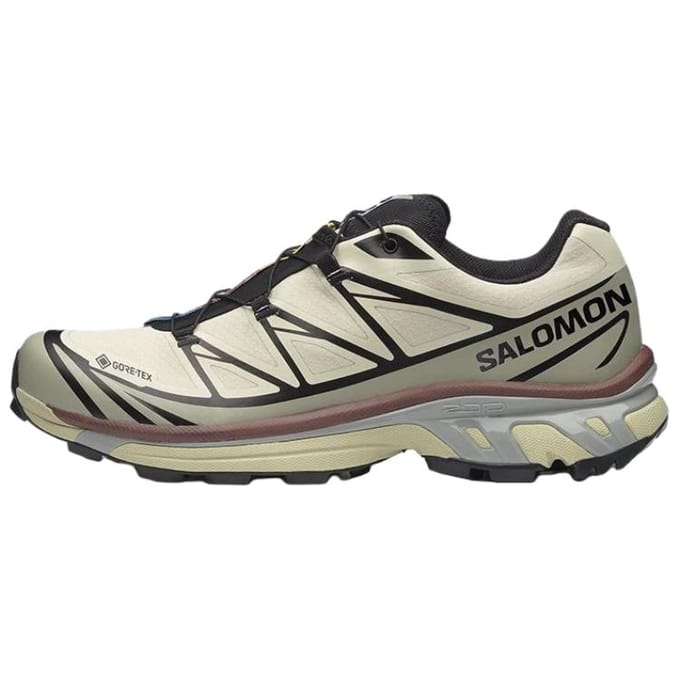 Baskets Unisexe Salomon XT-6 GORE-TEX Vert Asparague Thé Chocolat L49202200 37⅓