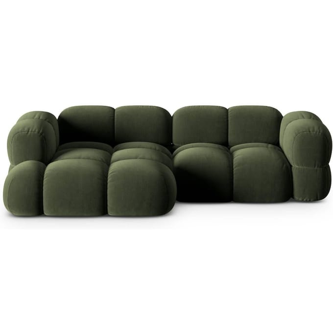 Hoekbank Loretto links velvet | Cosmopolitan Design