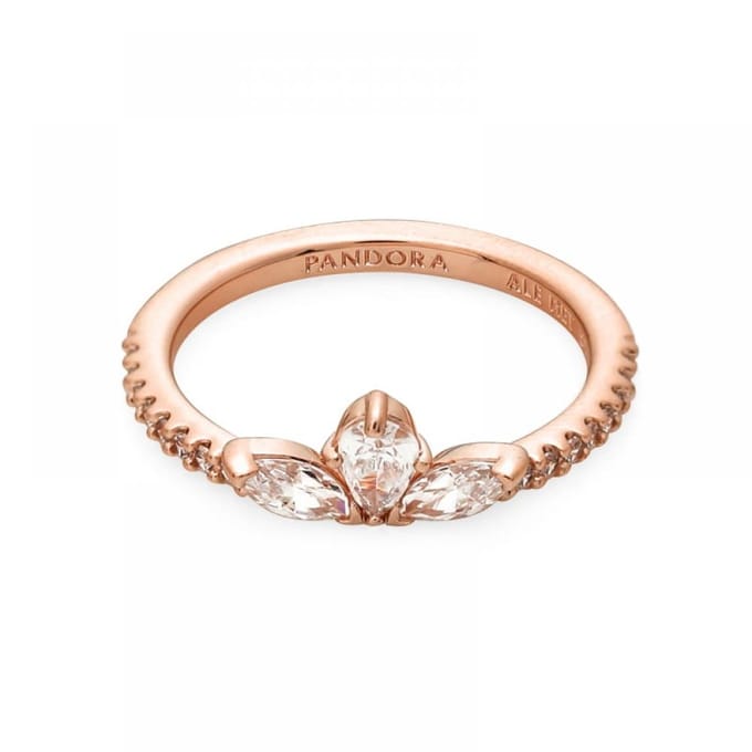 Pandora Ring Sparkling Herbarium rosé 182392C01-54