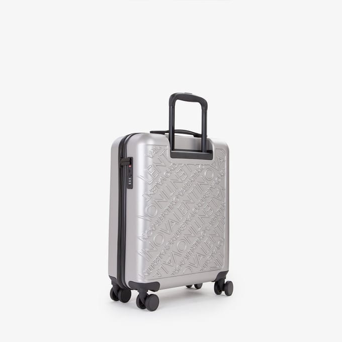 VALENTINO trolley Mars Trolley Silver zilverkleurig 54cm