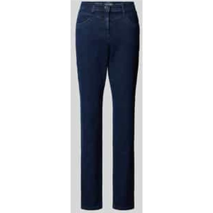 Raphaela by Brax Dames Jeans  Style LAURA NEW DARK BLUE, denim donkerblauw, maat 36