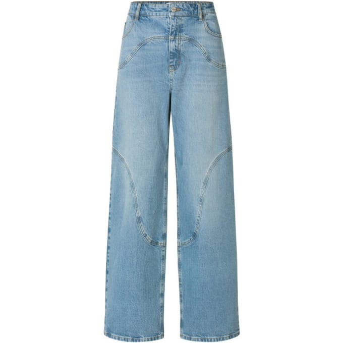 wide fit jeans in 5-pocketmodel
