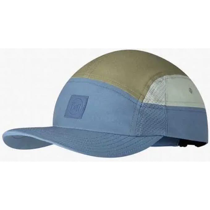 Buff 5 Panel Go Cap Unisex-grijs