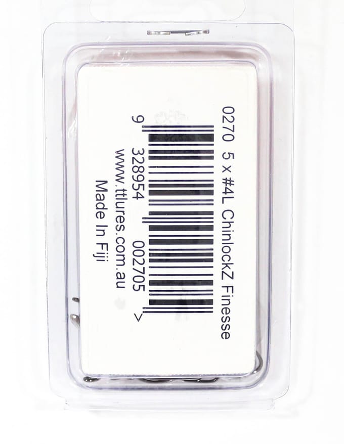 Tackle Tactics TT ChinlockZ Finesse Wormhaak 2/0 5/pack (2743) red