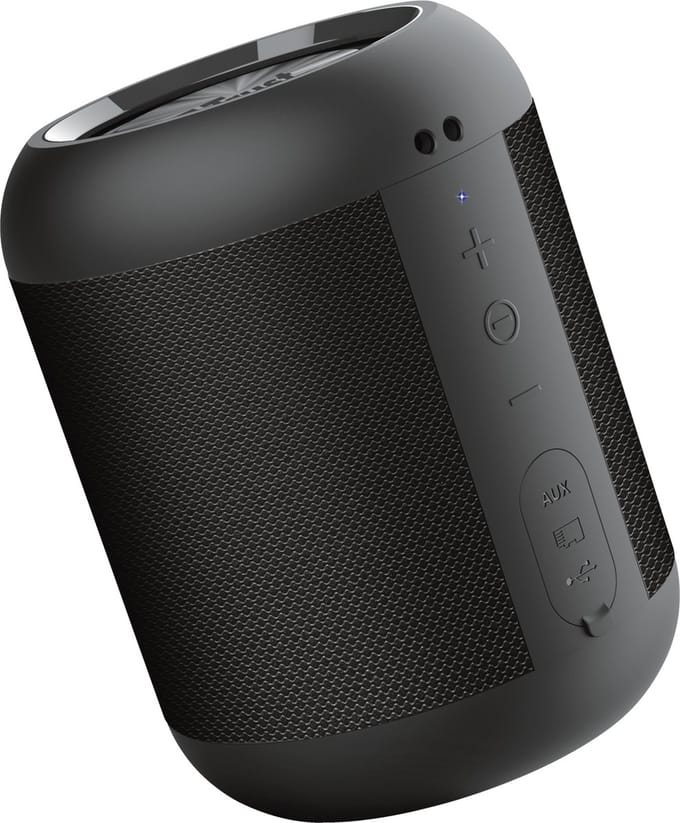 Trust Rokko - Compacte Bluetooth® Speaker - Waterbestendig - Zwart