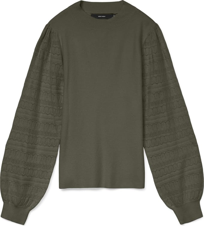 Vero Moda New Limone LS Highneck Sweater Dames - Maat XL
