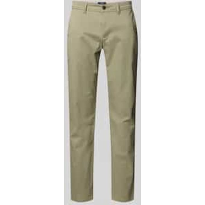 Slim fit chino met steekzakken