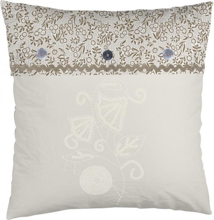 Stapelgoed Shiny Pearl - Sierkussen - Bruin - 50x50