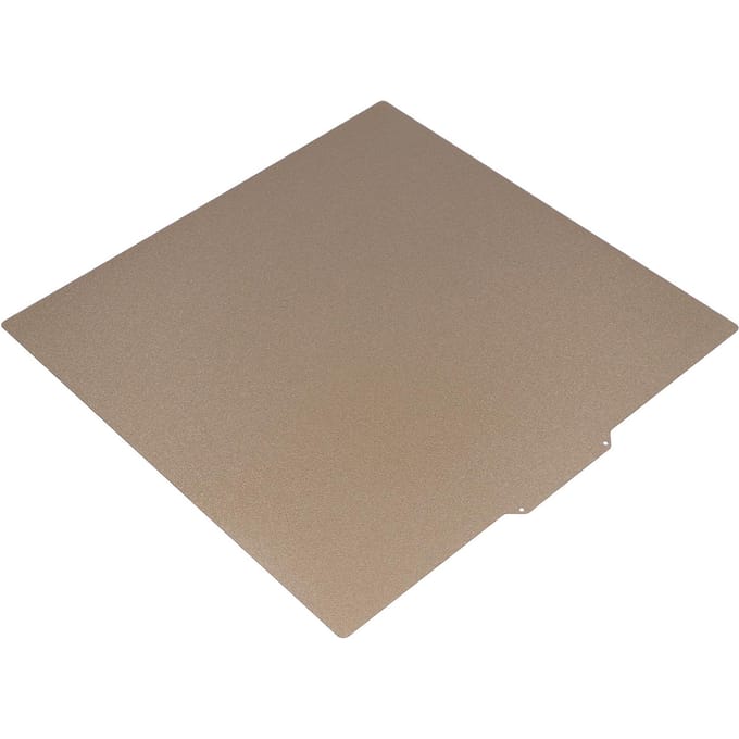 Dubbelzijdige Gestructureerde PEI Printplaat 377x370mm 3D Printer Platform met Magnetische Basis voor Ender 5 Plus gray