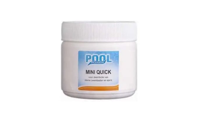 Pool Power Mini Quick Desinfectiemiddel voor Zwembaden - 180 tabletten