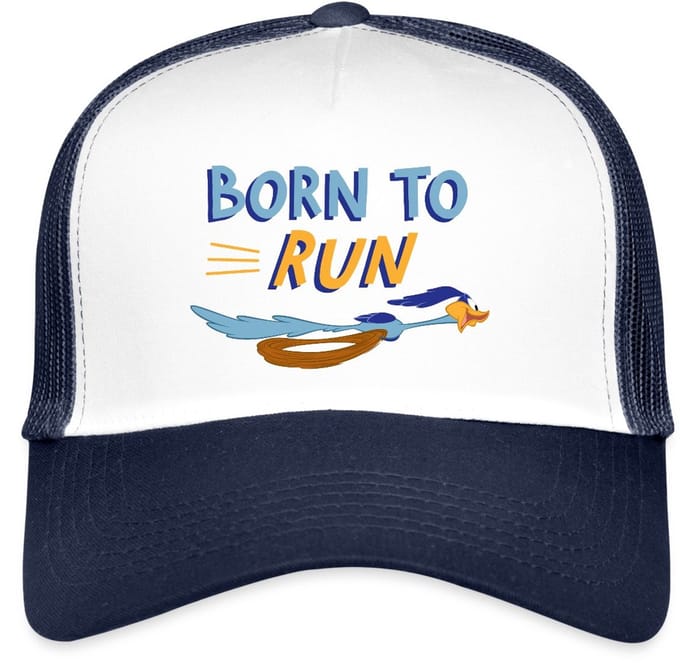 Looney Tunes Road Runner Born To Run Trucker Cap