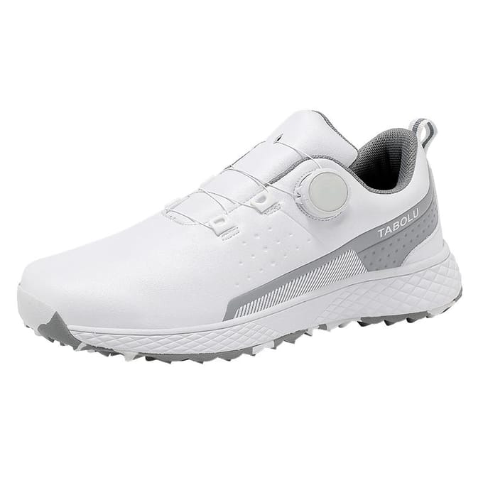 Chaussures de Golf pour Femmes Baskets Professionnelles en Cuir Grande Taille Marche Extérieure Plates Souples Mode Golfeuse 40