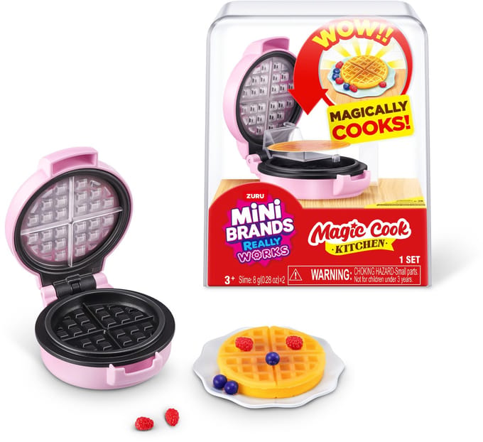 Mini Brands Really Works Magic Cook Kitchen Capsule Series 1 (Waffle Maker) by ZURU