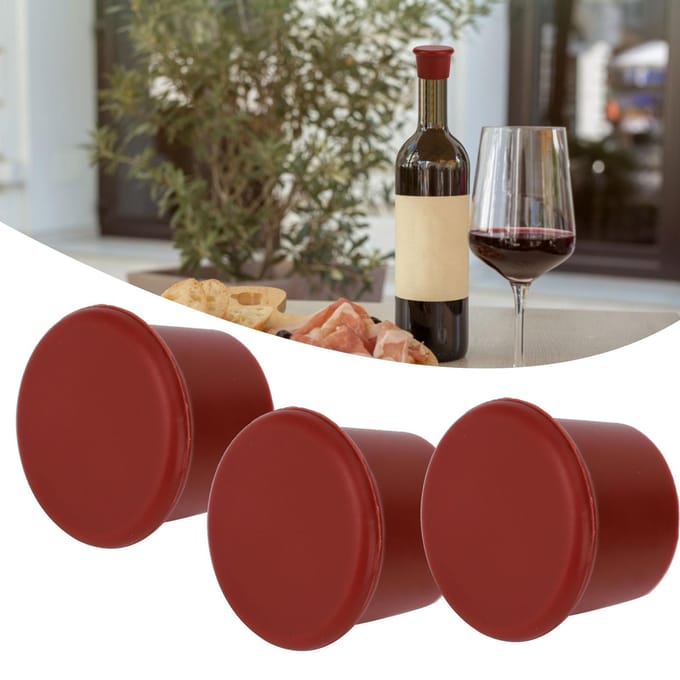 20 Pcs Bouchon de Bouteille de Vin Bouchon Couvercle en Silicone de Qualité Alimentaire pour Bière Boisson Cruche Café jaune