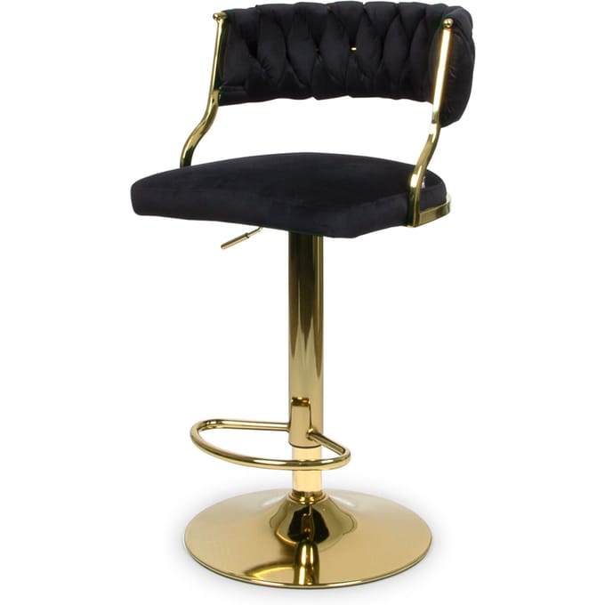 Milton & Oldbrook Barkruk Arouca Zwart