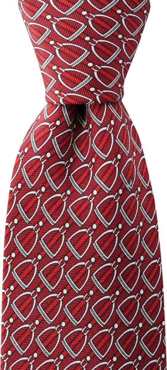 We Love Ties - Stropdassen - Stropdas Mr. Ed - rood / beige