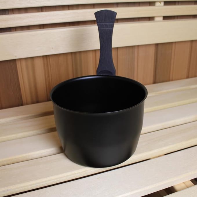 Saunia - Sauna emmer - Zwart