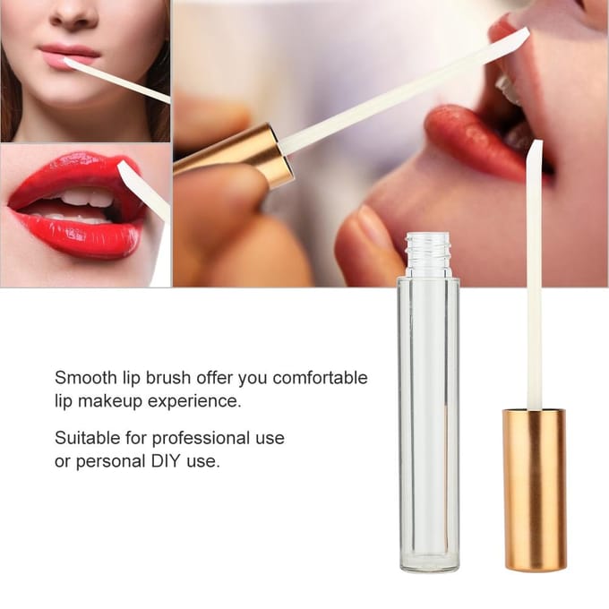 10 stuks Lipgloss Tube Herbruikbare Lippenbalsem Lege Fles Container beige