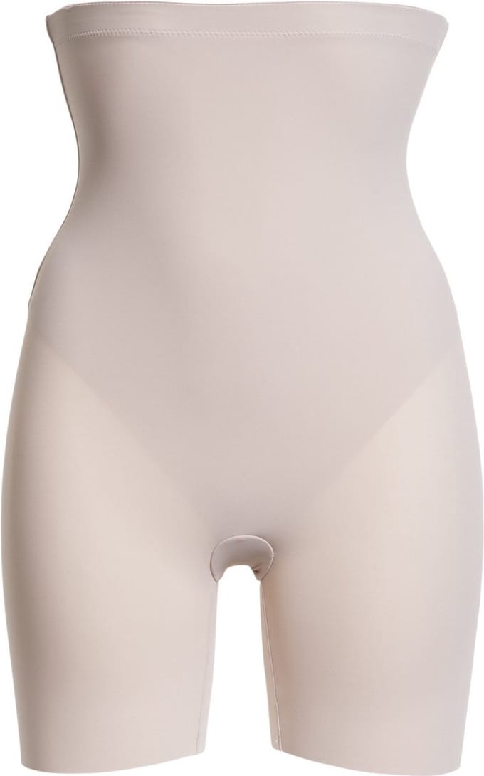 Maidenform Sleek Smoothers High Waist Thigh Short - Nude - Maat M