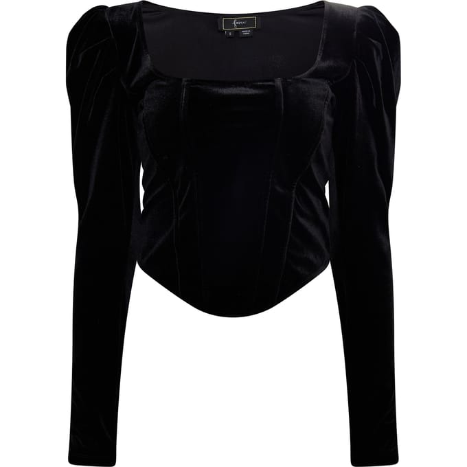 Faina Blouse Dames zwart