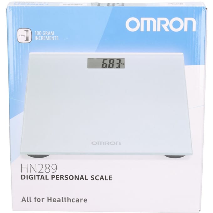 Omron Badkamer weegschaal HN-289-ESL - Silver