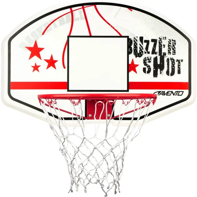 Avento Basketbalbord - Inclusief Ring & Net - Buzzershot
