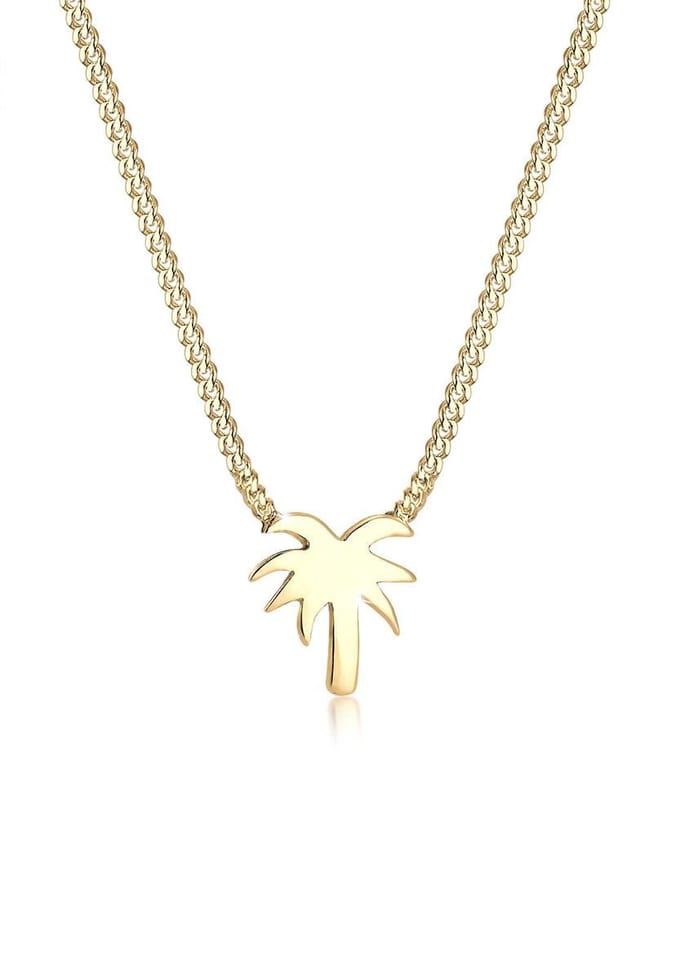 Elli Halsketting Palm 925 Sterling Zilver