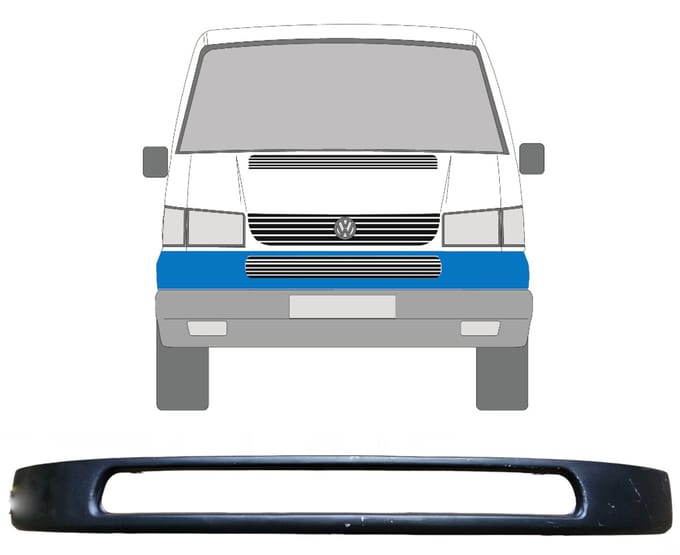 Grill lijst voor Volkswagen Transporter T4 1990-2003