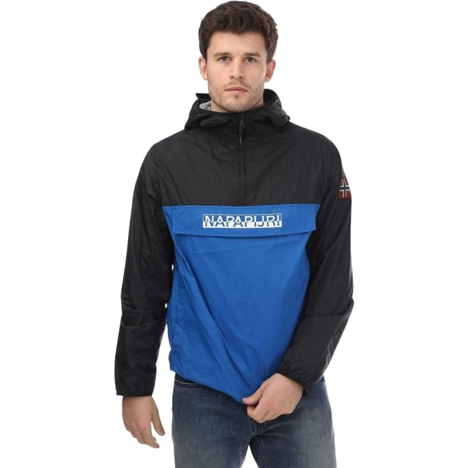Napapijri Heren Coubertin Logo Regular Jacket (Blauw Marine)