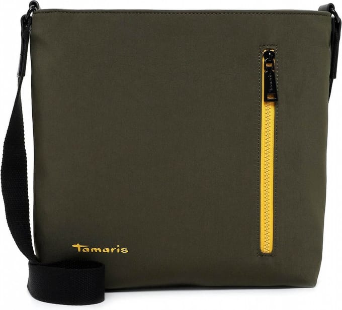 Tamaris Schoudertas Gayl Crossover Bag Khaki Groene