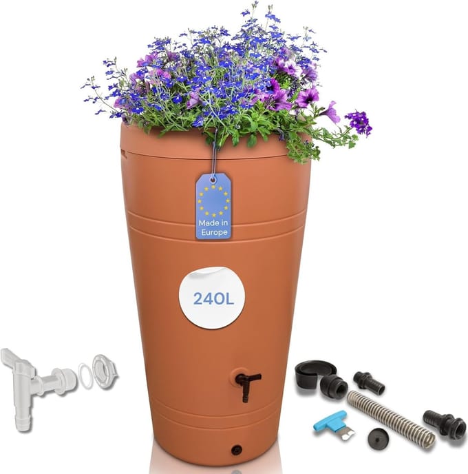 VLSelect® Regenton - Regenwatertank - Regenvat - 230L