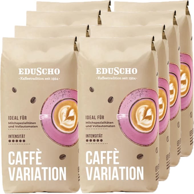 Eduscho - CaffÃ¨ Variation Bonen - 8x 1kg