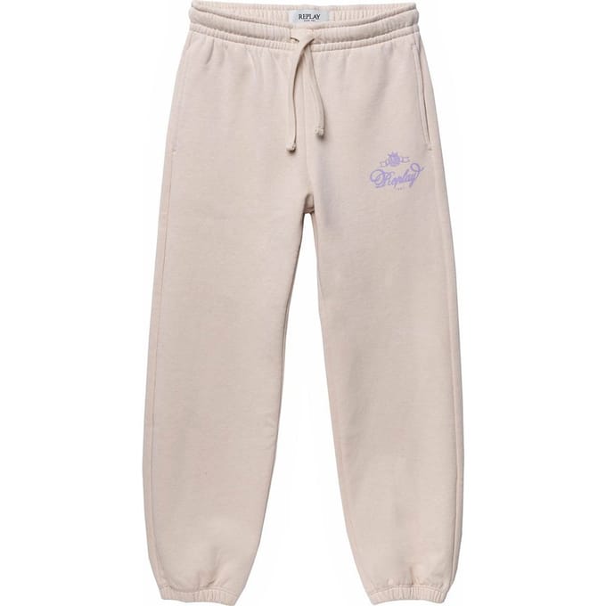 Replay Sg9412.050.23706 Trainingsbroek Beige 8 Years Meisje