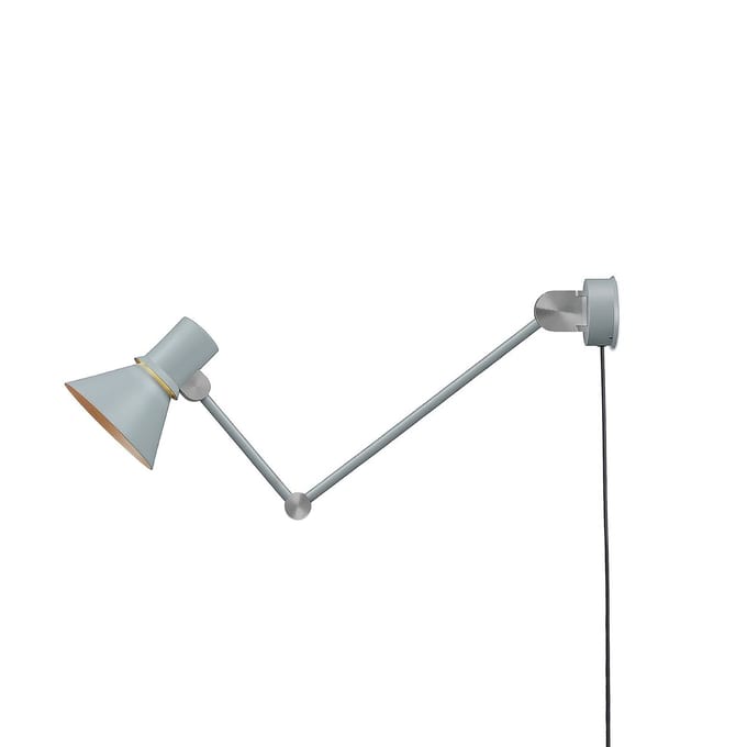 Anglepoise Type 80 W3 Wandlamp met Snoer Grey Mist