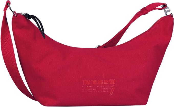 TOM TAILOR Schoudertas Lia Banana Bag Fuchsia Rood