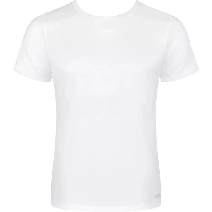 sloggi men GO ABC 2.0 O-Neck 2P Heren Ondershirt - WHITE - Maat S
