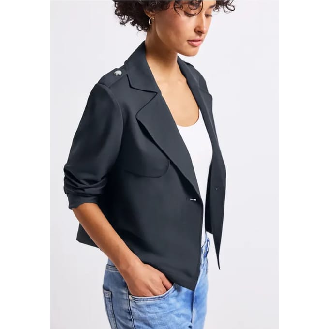 Korte trenchcoat