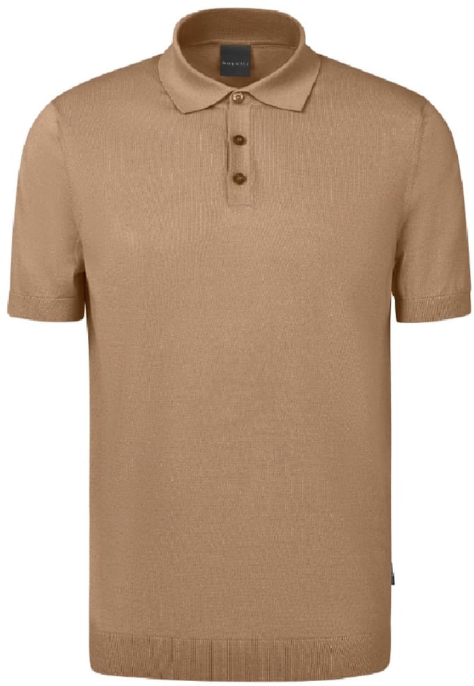 Bugatti - Trui - Polo - Bruin - Maat XXL