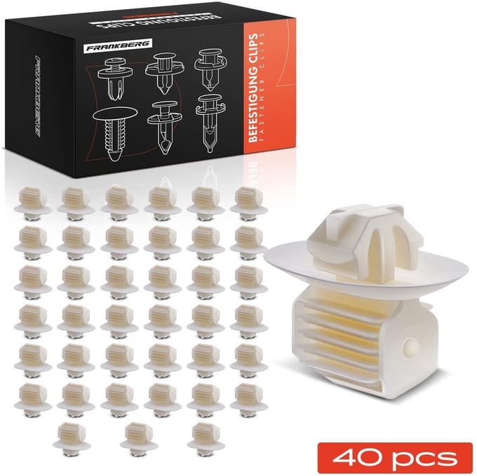 Frankberg 40x Bevestigingsclips Stijl voor VW Bora Variant 1J2 1J6